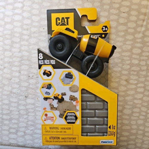 Cat dig build concrete - n,