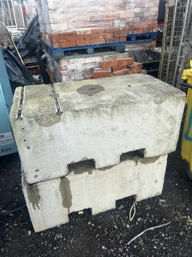 Used concrete lego blocks - concrete,