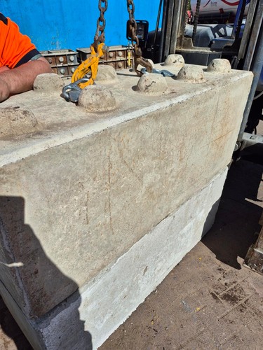Concrete lego block - concrete,